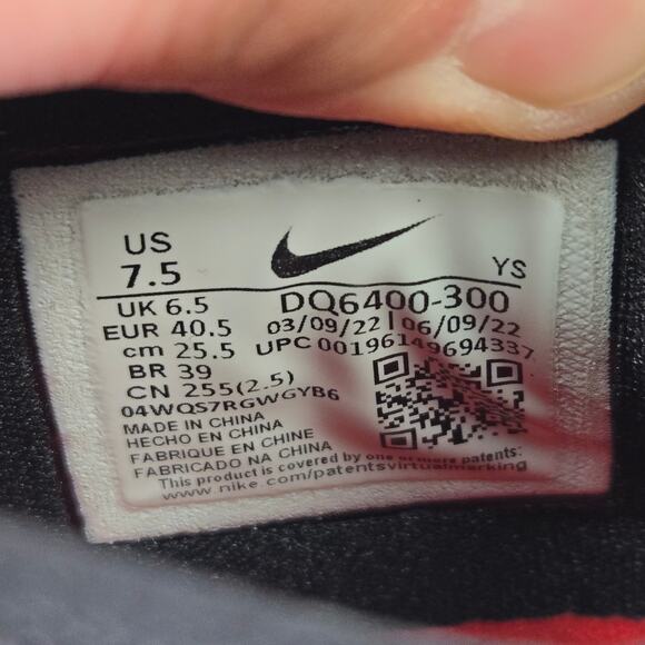 Nike LeBron 9 Low Reverse Liverpool Athletic Basketball Shoe Mens 7.5 DQ6400-300 - Picture 13 of 13